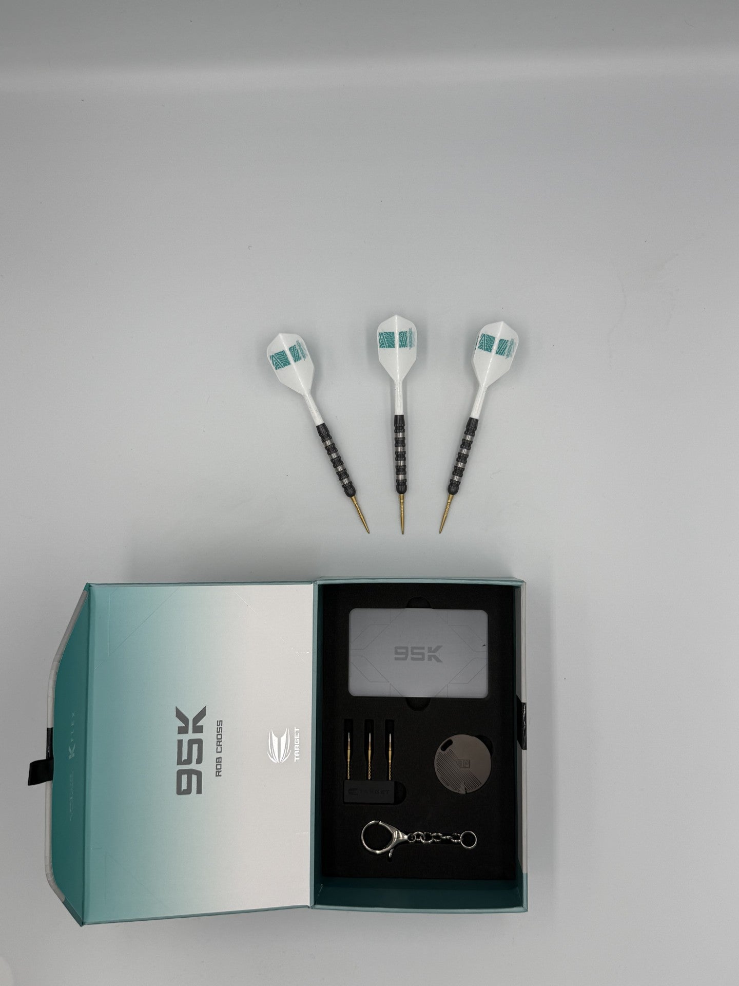 Rob Cross 95K 95% Tungsten SP Steel Tip Darts by Target 25g