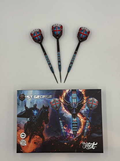 Shot Future Knights St George 95% Tungsten Steel Tip Darts