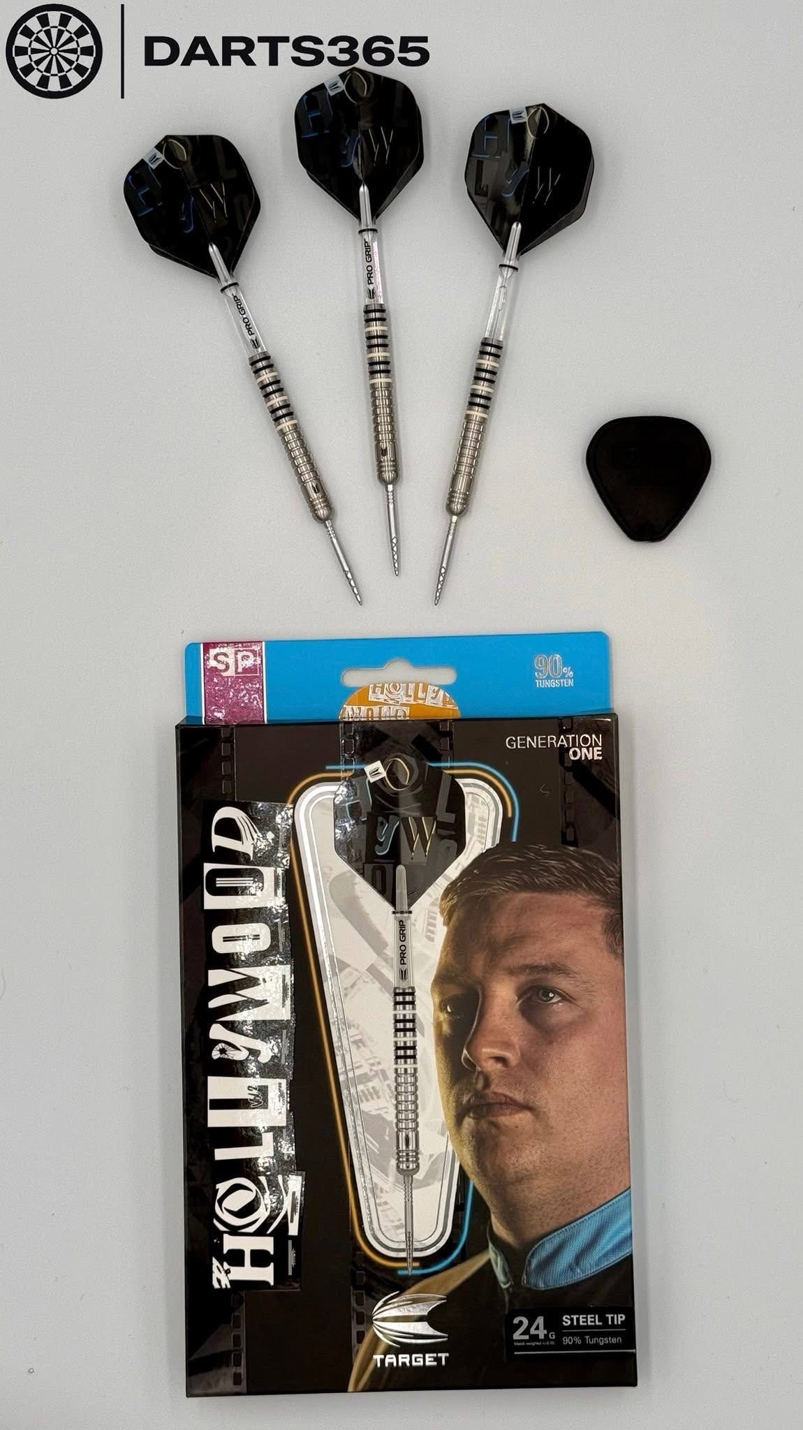 Chris Dobey G1 90% Tungsten Steel Tip Darts by Target