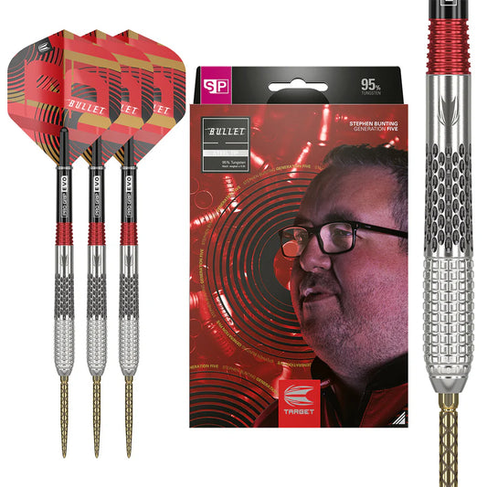 Stephen Bunting Gen 5 95% Tungsten SP Steel Tip Darts by Target