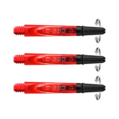 Carbon 360 Dart Stems by Harrows
