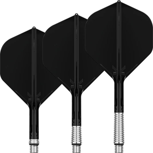 Target K-Shift Black No2 Integrated Flights & Shafts