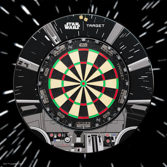STAR WARS™ | TARGET TOR Dartboard & Millennium Falcon Surround Bundle